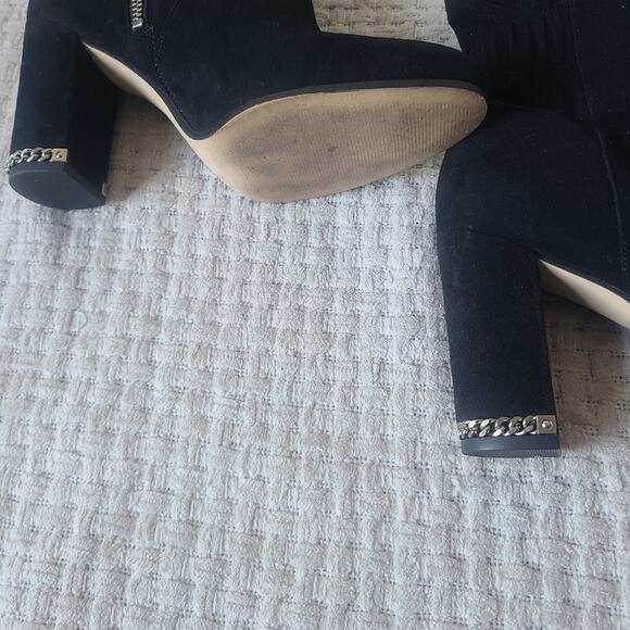 Michael Kors Dolores Bootie in Black Suede Women's Size 8.5 - Picture 7 of 16